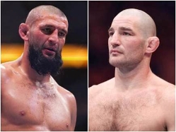 הסכסוך החדש שמשגע את ה-UFC. סטריקלנד וצ`ימאייב (GETTY) (צילום: ספורט 5)