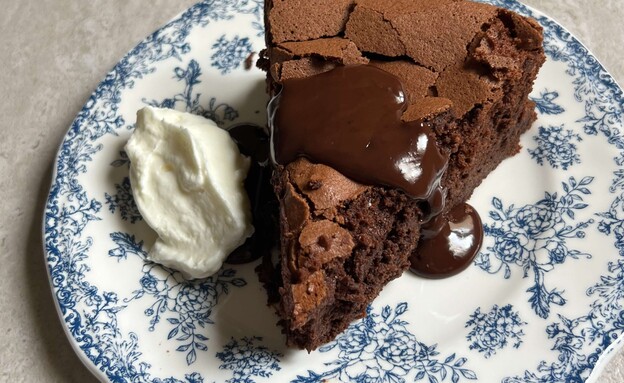 עוגת סופלה שוקולד (צילום: עדי קלינגהופר, הבלוג של עדיקוש)
