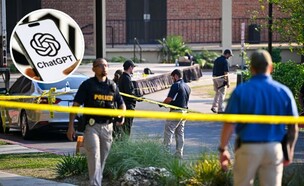 זירת הירי בטבח באוניברסיטת פלורידה סטייט (צילום: Miguel J. Rodriguez Carrillo/Getty Images, Getty Images, Cheng Xin)