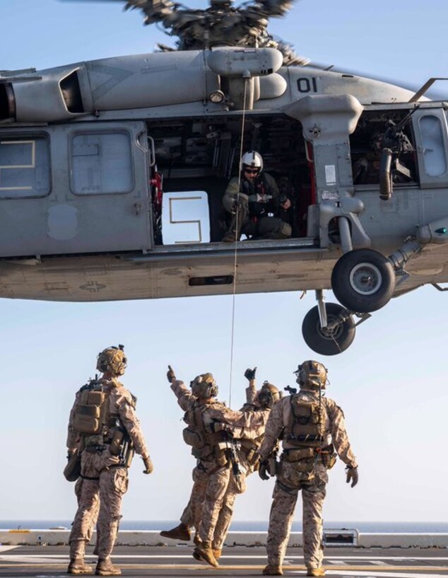 צבא ארה"ב במבצע "זעם אדיר" באיראן