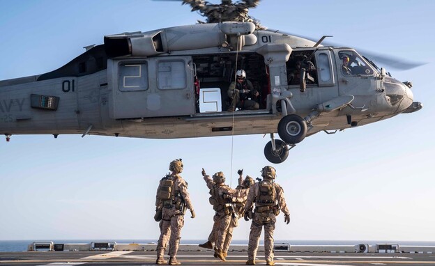 צבא ארה"ב במבצע "זעם אדיר" באיראן (צילום: @CENTCOM)