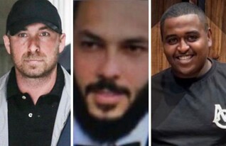 מימין: בני מוצ'ה, עיסאם ג'רושי, עמיר מולנר ושלום ד