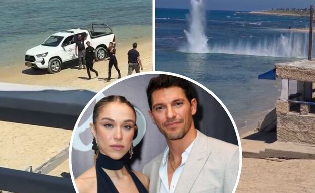 ידין גלמן, מישל פרו (צילום: דרור סיתהכל, פרטי)