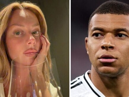 עם תמונה מסתורית: הכוכבת הספרדייה עולה שלב עם קיליאן אמבפה