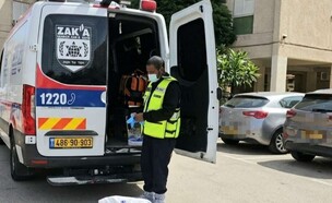 זירת הרצח בבאר שבע (צילום: רשתות חברתיות)