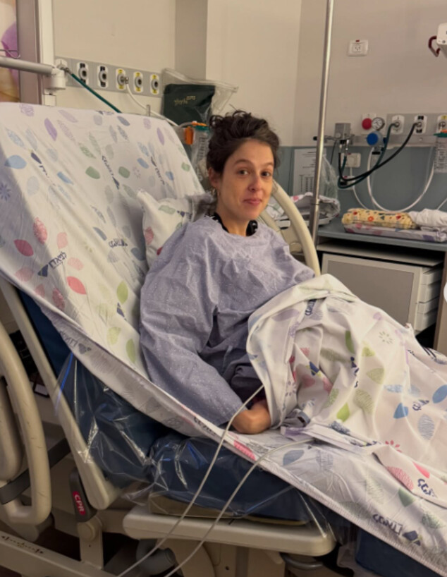 ריטה גולדשטיין בבית החולים, לידת בנה השני