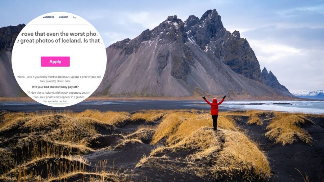 חברת התעופה שמחפשת את "הצלם הגרוע ביותר" לטיול באיסלנד