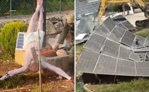 שני האירועים החמורים (צילום: מתוך תיעוד שעלה ברשתות החברתיות, שימוש לפי סעיף 27א' לחוק זכויות יוצרים)