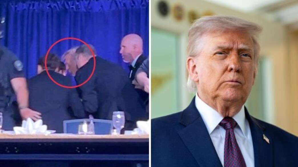 טראמפ מפונה