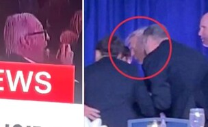 תא הכתבים של הבית הלבן (צילום: מתוך הרשתות החברתיות בהתאם לסעיף 27א' בחוק)