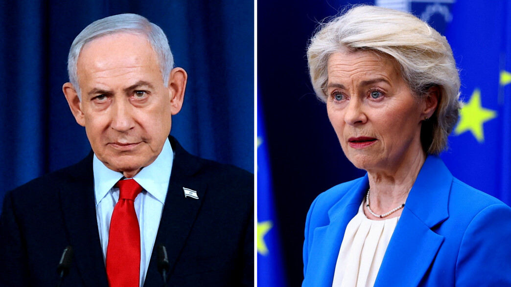 אורסולה פון דר ליין, בנימין נתניהו