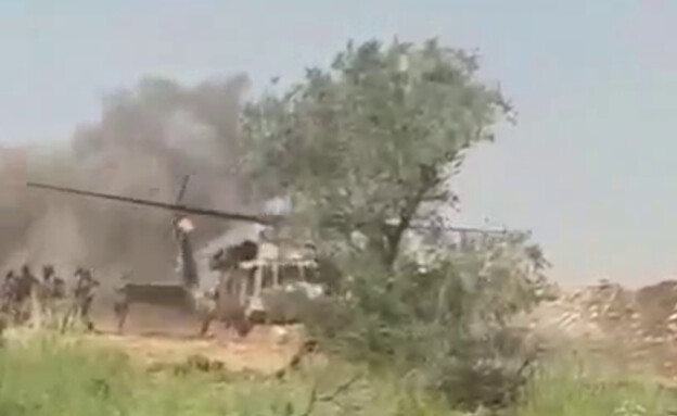 תיעוד הרחפן פוגע בכוח