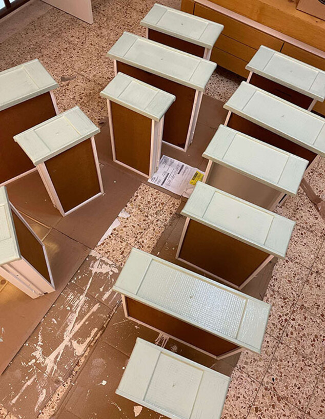 מייקאובר לשכורה שנקנתה צביעת מגירות ג 