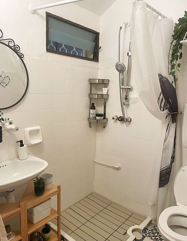 מייקאובר לשכורה שנקנתה חדר רחצה טליה שפירא ג 