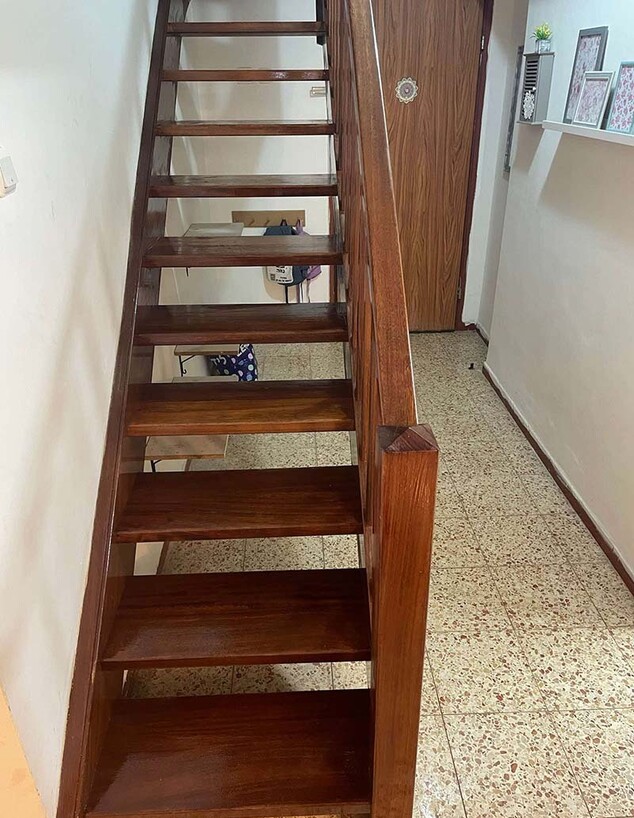 מייקאובר לשכורה שנקנתה מדרגות טליה שפירא ג 