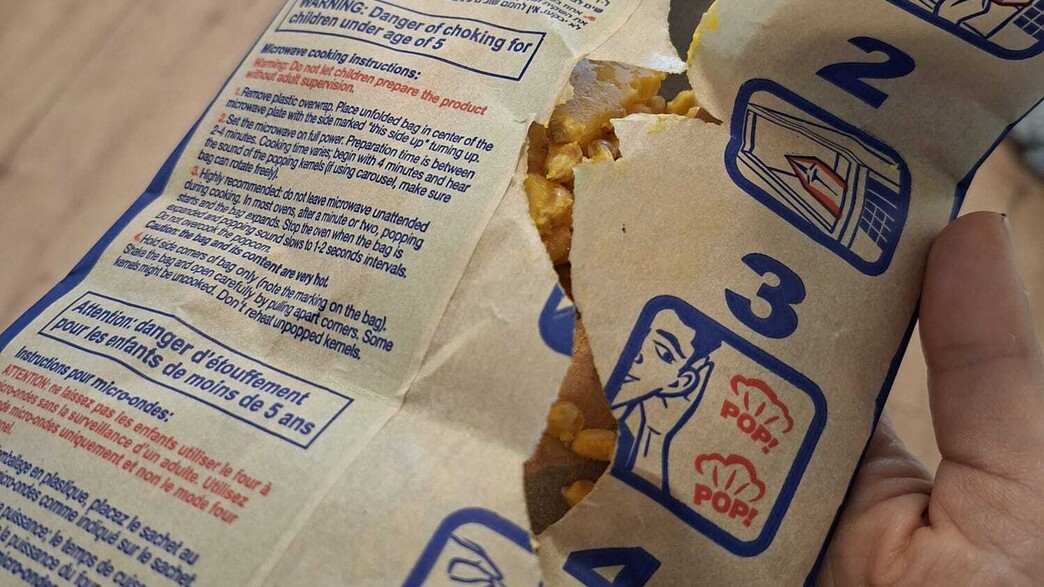 מה מסתתר בתוך הפופקורן למיקרו