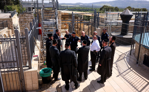 היערכויות להילולת ל"ג בעומר במירון