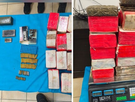  פשיטה בדרום: אמצעי לחימה של ארגון פשע נתפסו בבית במושב