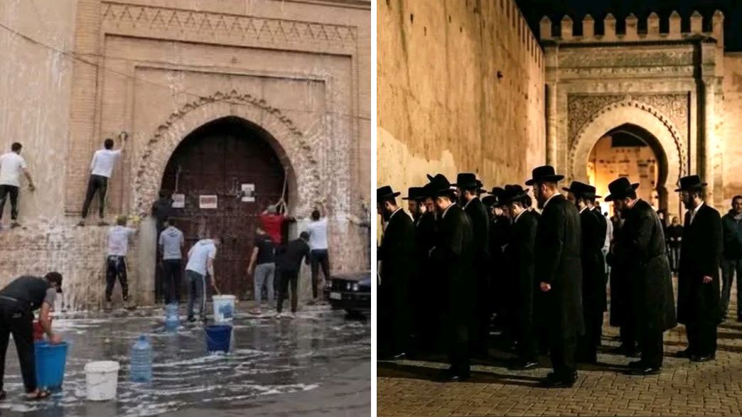 תיירים יהודים התפללו – תושבים חיטאו את המקום