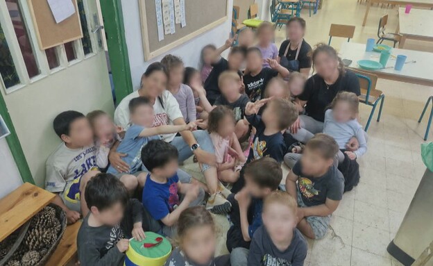 ילדי הצפון בבתי הספר והגנים במהלך אזעקות 