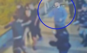 תיעוד רצח ימנו בנימין זלקה בפתח תקווה (צילום: N12)