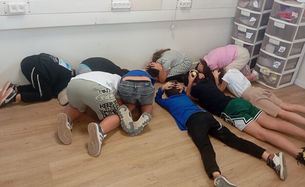 ילדי הצפון בבתי הספר והגנים במהלך אזעקות 