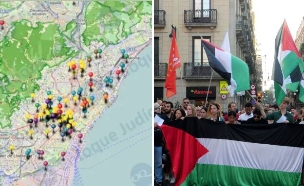 מפת עסקים ישראלים ברצלונה  (צילום: shutterstock | gonzagon, לפי סעיף 27א' לחוק זכויות יוצרים)