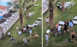 הקטטה בבריכת המלון בטבריה