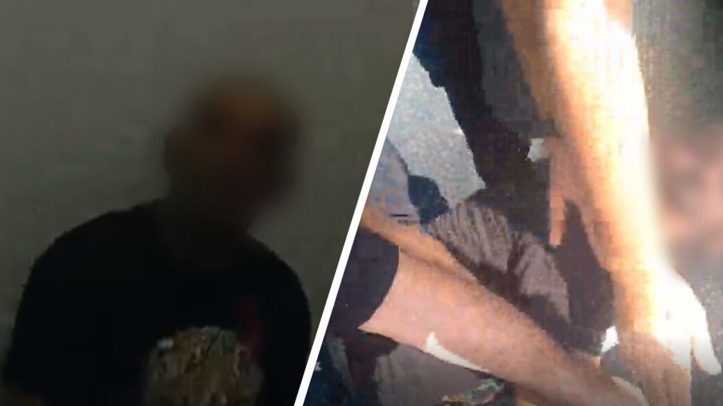 תיעוד רגעי המעצר