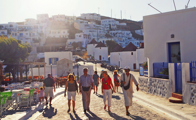 תיירים אסטיפליה יוון 