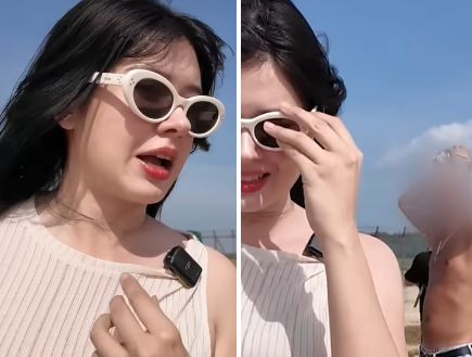 פוקט ישראלים חוף דוגמנית