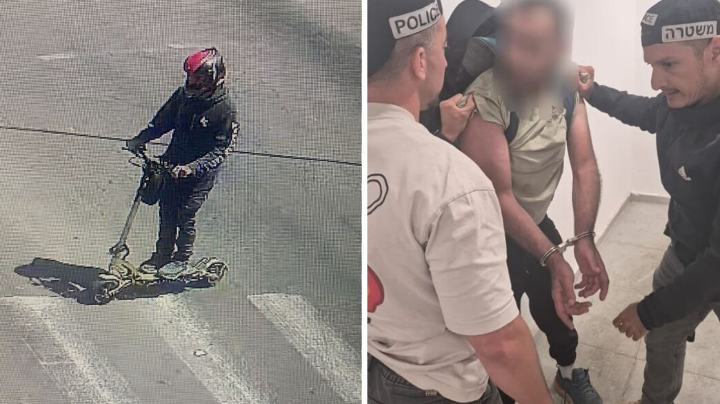 מעצר החשוד בהרצליה