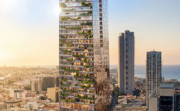 פרויקט גת רימון בתל אביב (הדמיה: משה צור אדריכלים)