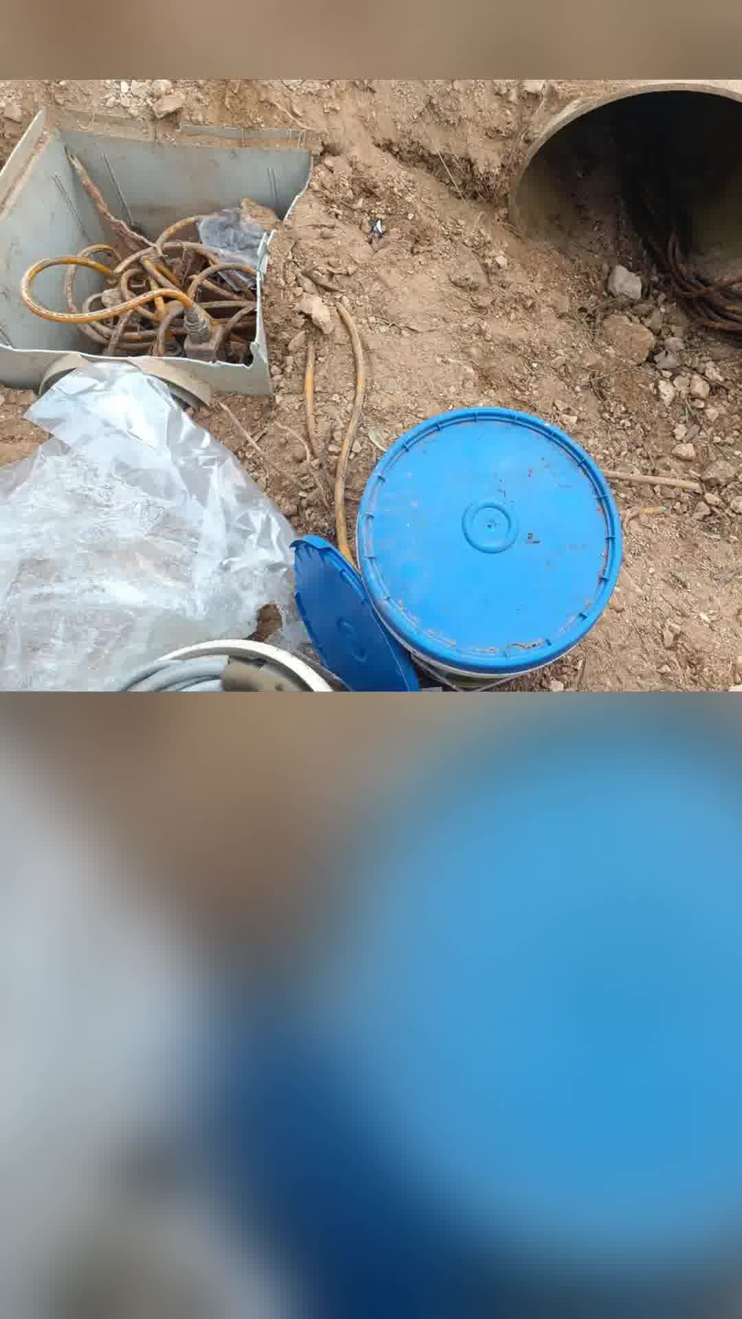 צה״ל: בור ממולכד ובו מטען חבלה במשקל 900 ק״ג אותר בדרום לבנון