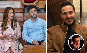 מימין: סיימון לבייב, משמאל: חגית לבייב בביהמ"ש (צילום: צילום: אביב סולטן, אבשלום ששוני, פלאש 90)