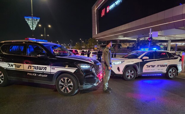 ניסיון חיסול בראשון לציון (צילום: דוברות המשטרה)