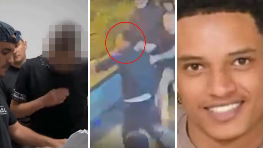 מימין: ימנו זלקה ז"ל. משמאל: החשוד ברצח