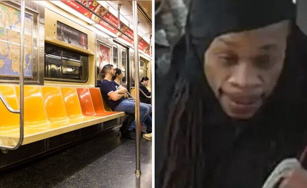 החשוד בתקיפה, סאבוויי בניו יורק (צילום: NYPD)