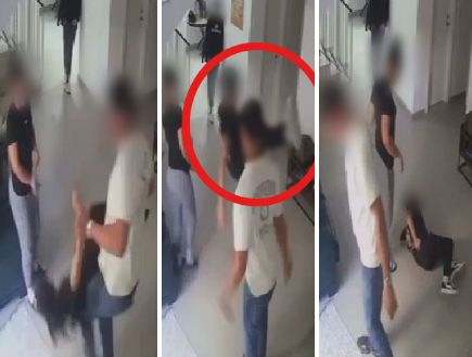 אירוע חריג: המדריך מרים את התלמיד - ומטיח אותו ברצפה
