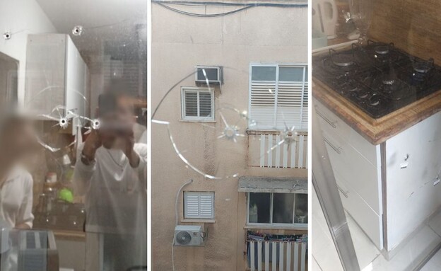 ירי על בניין בחולון