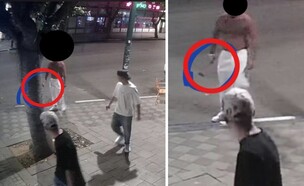 עם פטיש ביד: החשוד בתקיפת החייל בנתניה