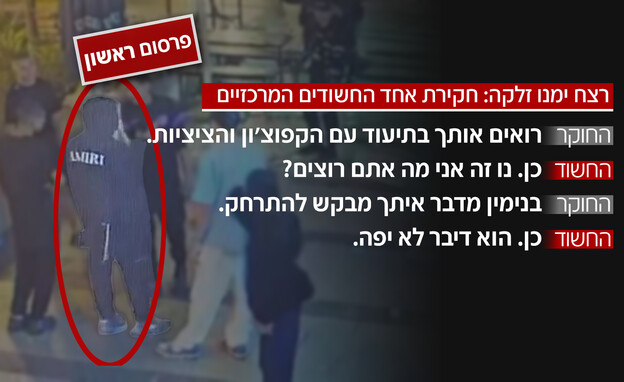 ההודאה של אחד החשודים המרכזים ברצח ימנו זלקה ההודאה של אחד החשודים המרכזים ברצח ימנו זלקה