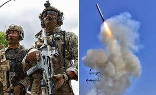 הטילים והכוחות (צילום: Thomas Niedermueller/GettyImages | U.S Navy)