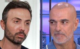אלי מזרחי, חיים פרשטיין (צילום: אלי מזרחי: מתוך "גלית ואילנית", חיים פרשטיין: מתוך חדשות 12)
