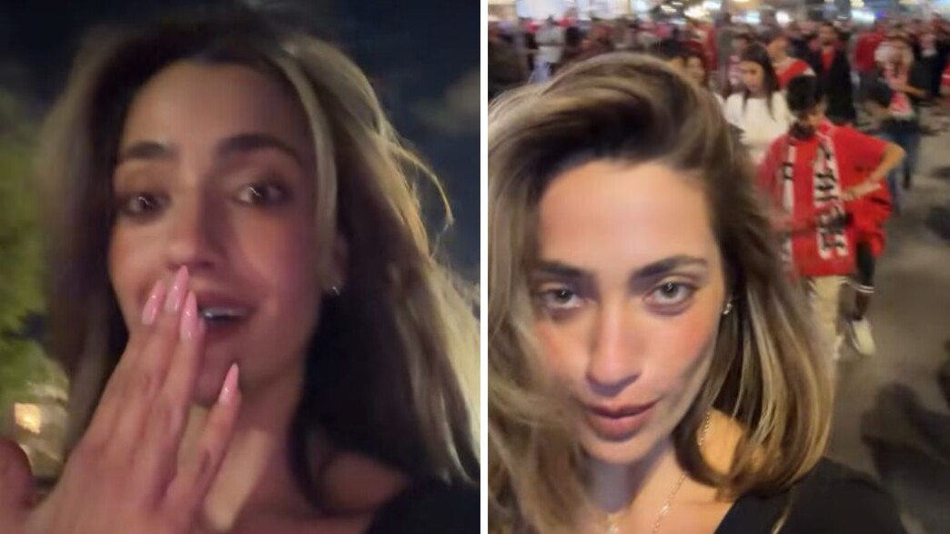 נטע ברזני מתגרה באוהדי הפועל תל אביב