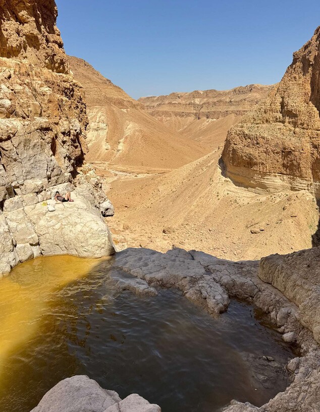 מים נוף בריכת צפירה 