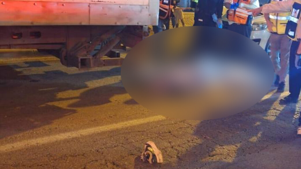 חשד לפגע וברח: גבר כבן 50 נהרג מפגיעת משאית בקריית אתא