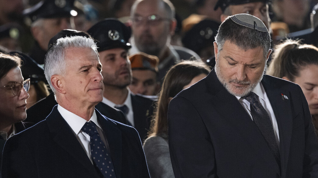 ראש השב"כ דוד זיני וראש המוסד דדי ברנע ראש השב"כ דוד זיני וראש המוסד דדי ברנע