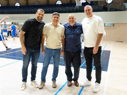 ראשי היוזמה (צילום: רועי כפיר, איגוד הכדורסל) ראשי היוזמה (צילום: רועי כפיר, איגוד הכדורסל)