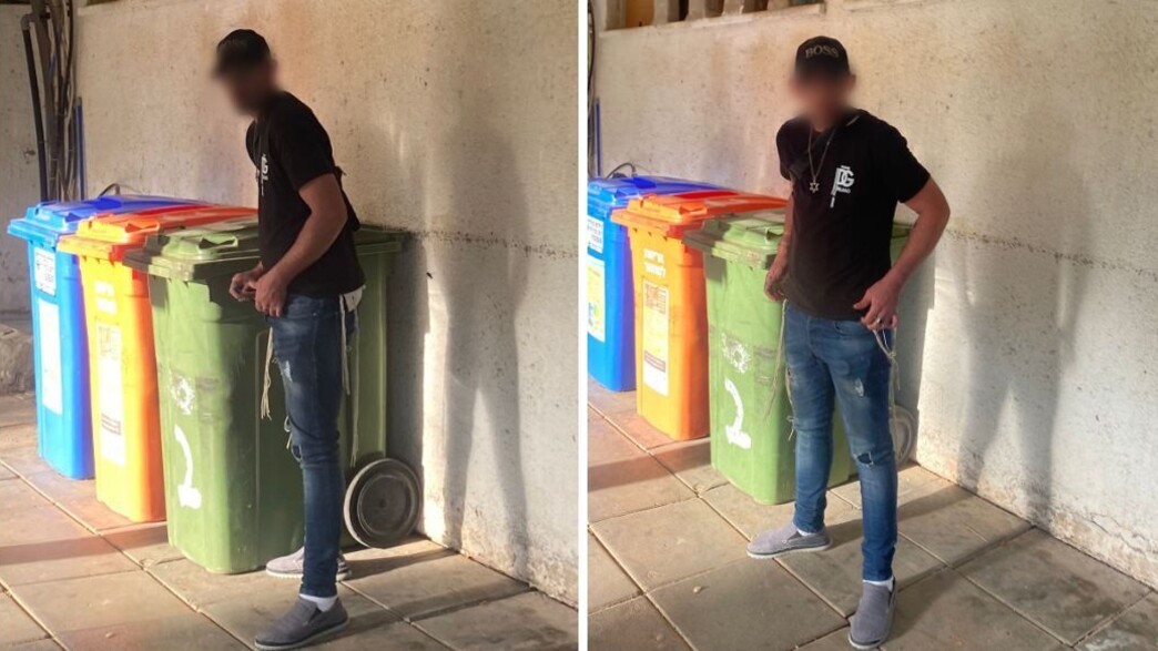 החשוד בהתערטלות בתל אביב